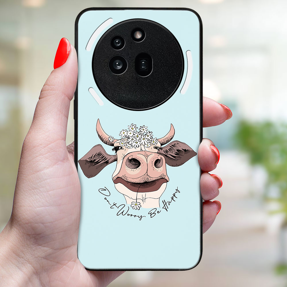 MY ART Védőtok Nothing Phone (3a) Pro HAPPY COW (181) készülékhez termék 2. képe