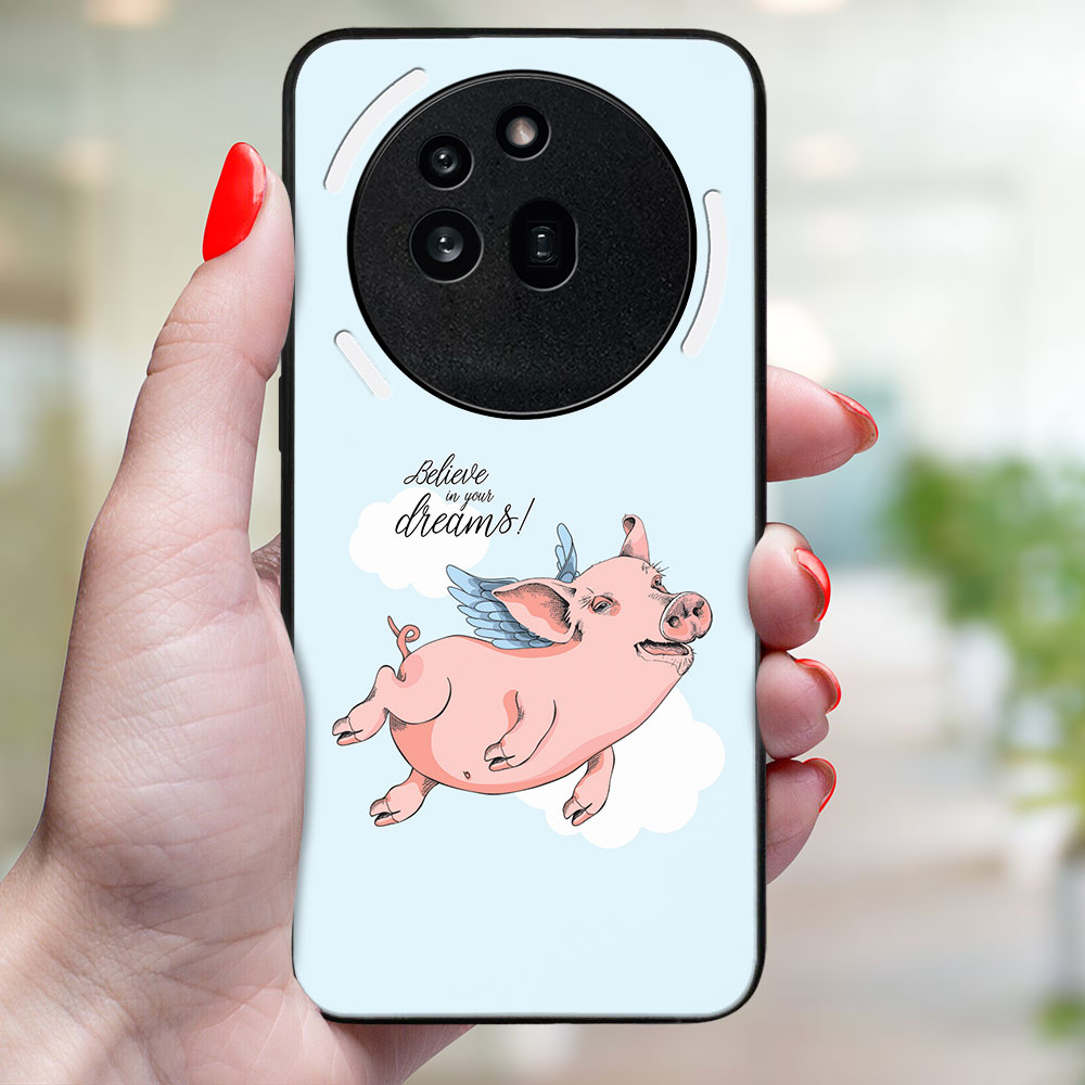 MY ART Védőtok Nothing Phone (3a) Pro PIG (186) készülékhez termék 2. képe