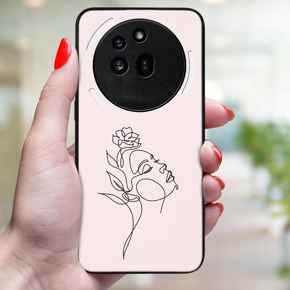 MY ART Védőtok Nothing Phone (3a) Pro ROSE GIRL (198) készülékhez termék 2. képe