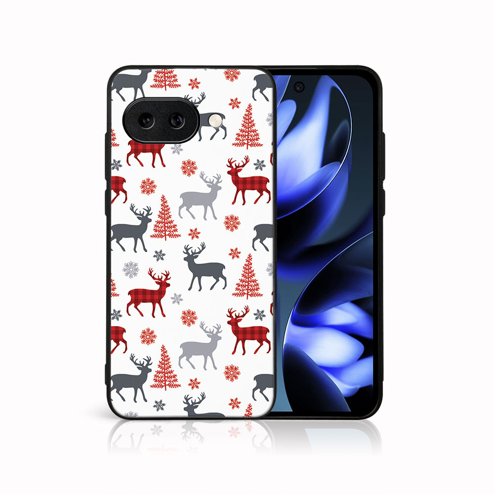 MY ART Karácsonyi mintás Google Pixel 9a DEER (068) védőtok akciós termékkép 1