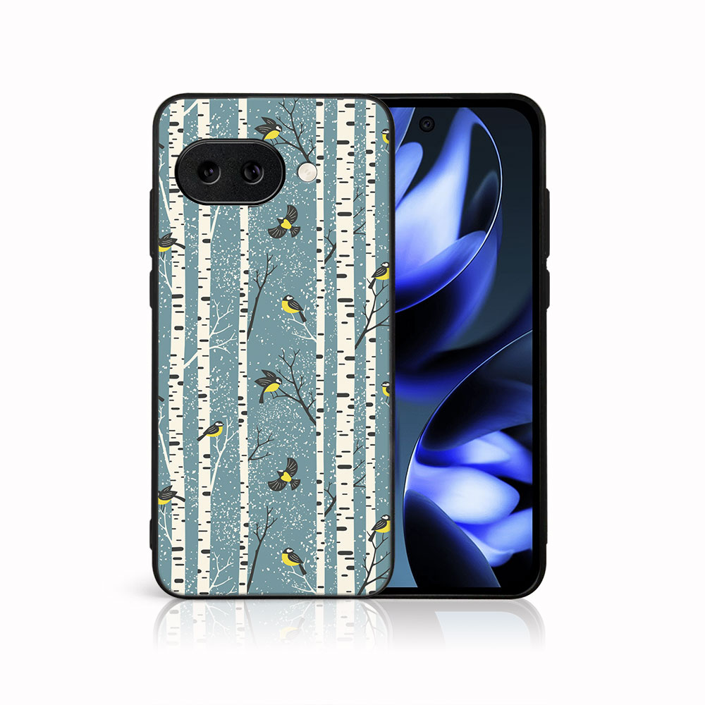 MY ART Karácsonyi dizájnú tok Google Pixel 9a BIRCH (072) akciós termékkép 1