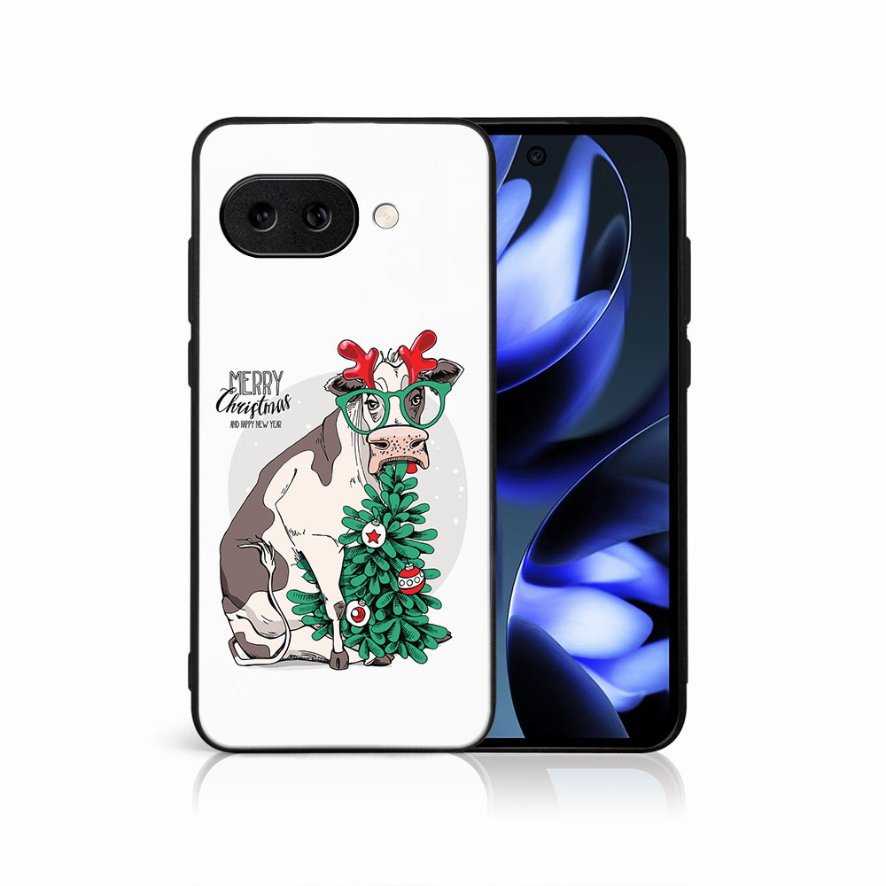MY ART Karácsonyi dizájnnal ellátott Google Pixel 9a MERRY CHRISTMAS (074) telefontok akciós termékkép 1