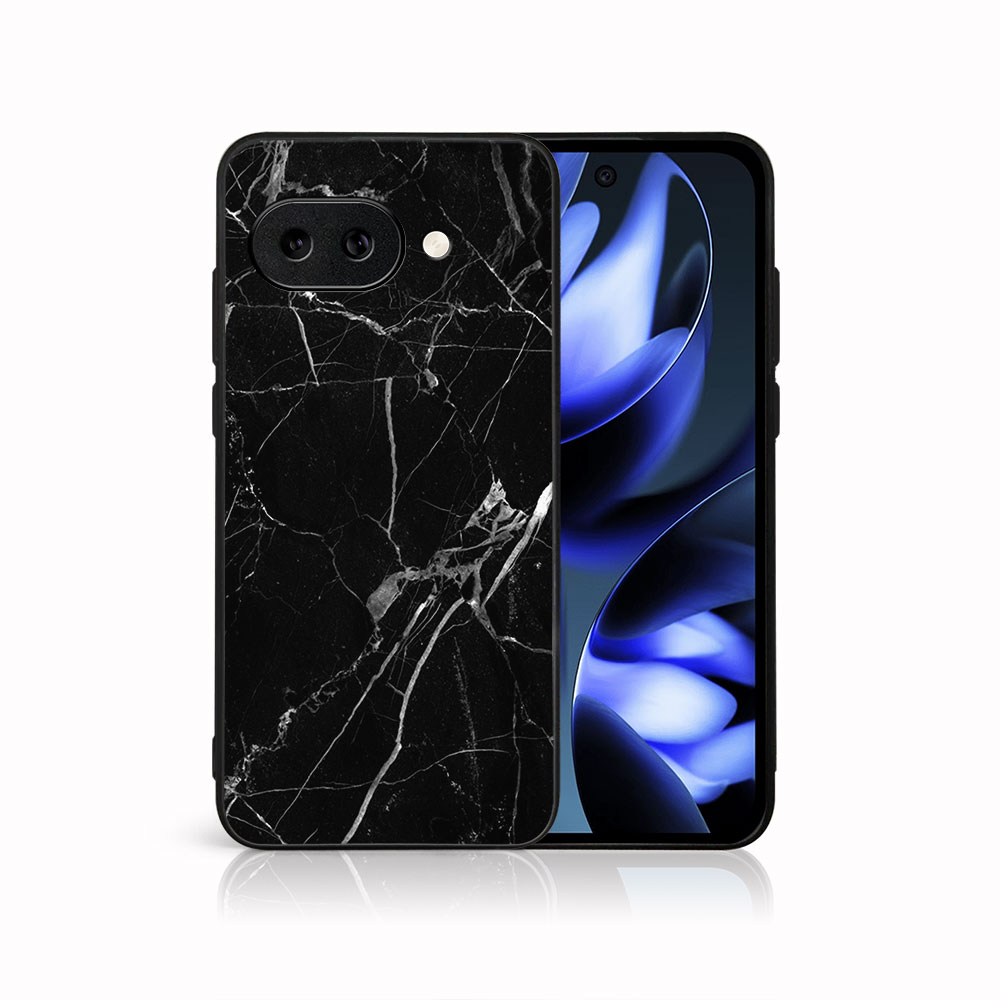 MY ART Védőtok Google Pixel 9a BLACK MARBLE készülékhez (142) akciós termékkép 1