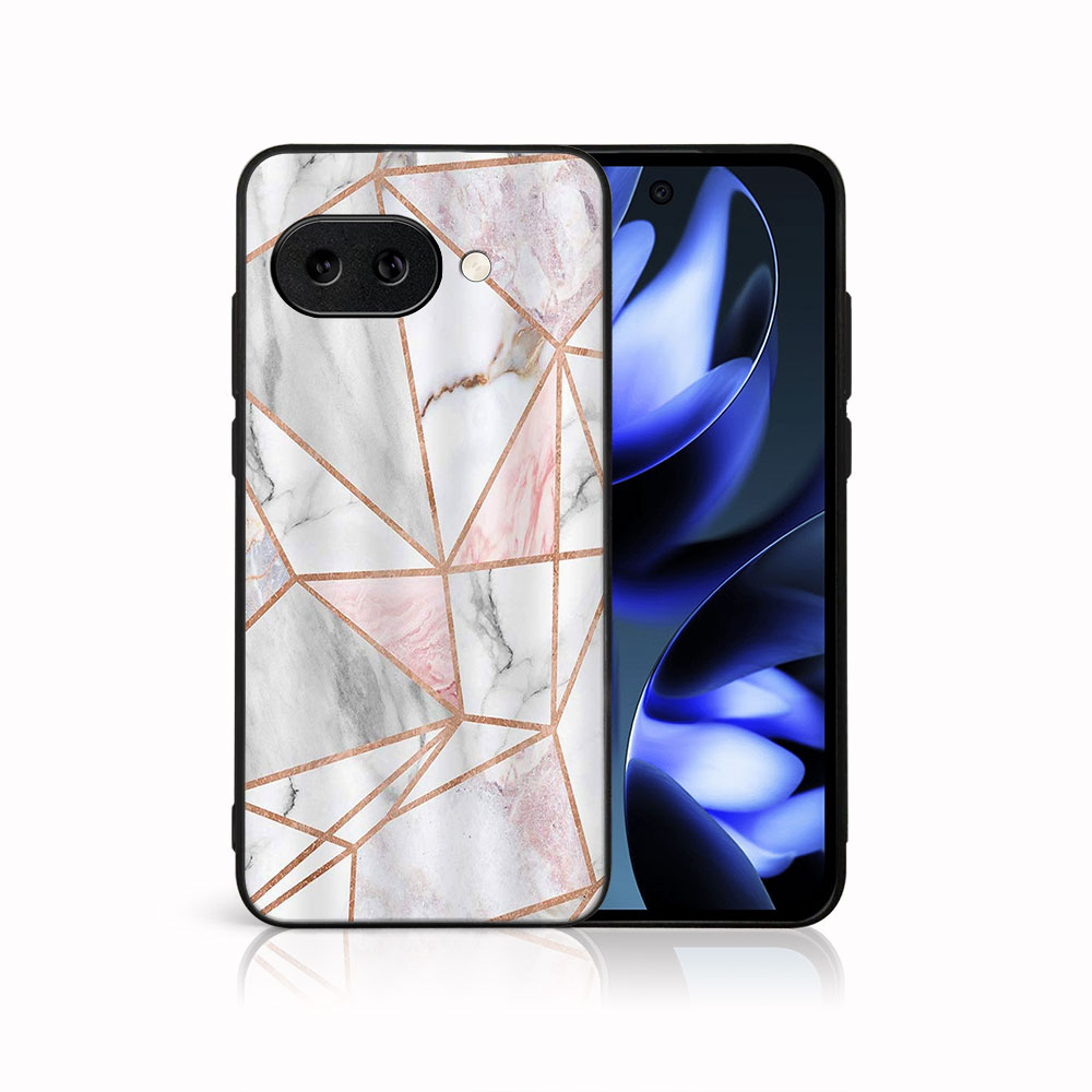MY ART Védőtok Google Pixel 9a PINK MARBLE készülékhez (143) akciós termékkép 1
