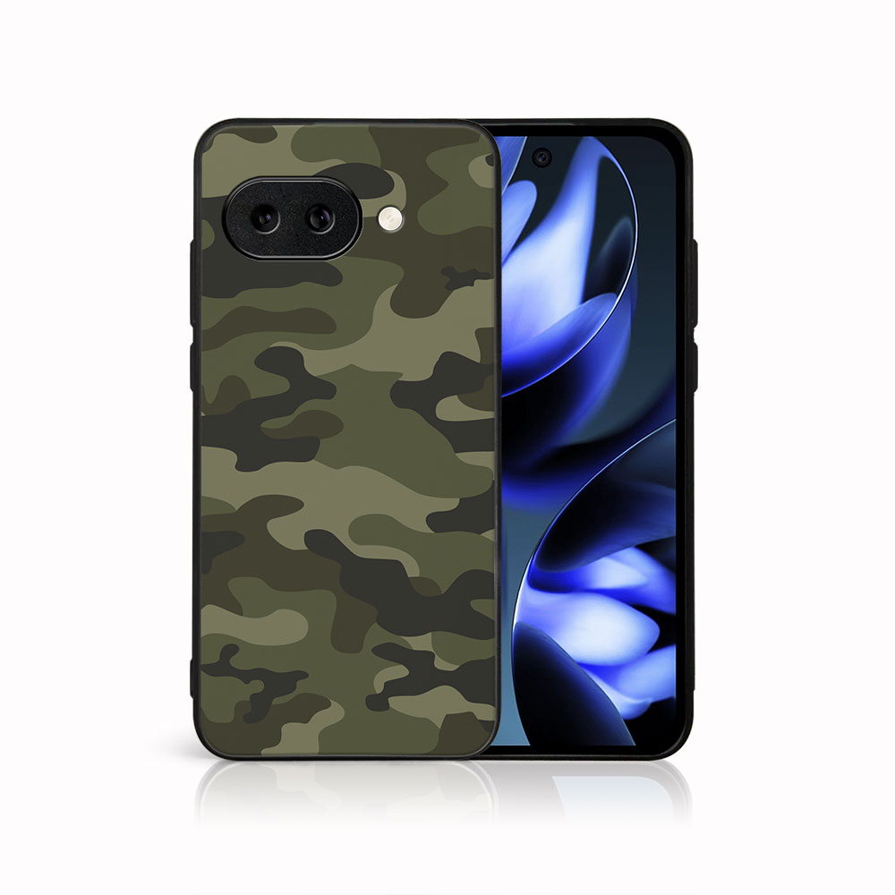 MY ART Védőtok Google Pixel 9a GREEN CAMO (235) készülékhez akciós termékkép 1