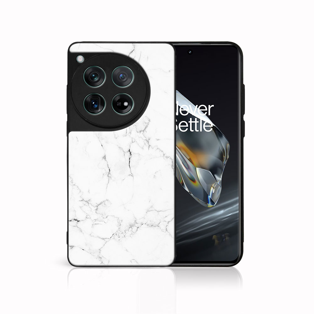 MY ART Védőburkolat: OnePlus 12 WHITE MARBLE (144) akciós termékkép 1