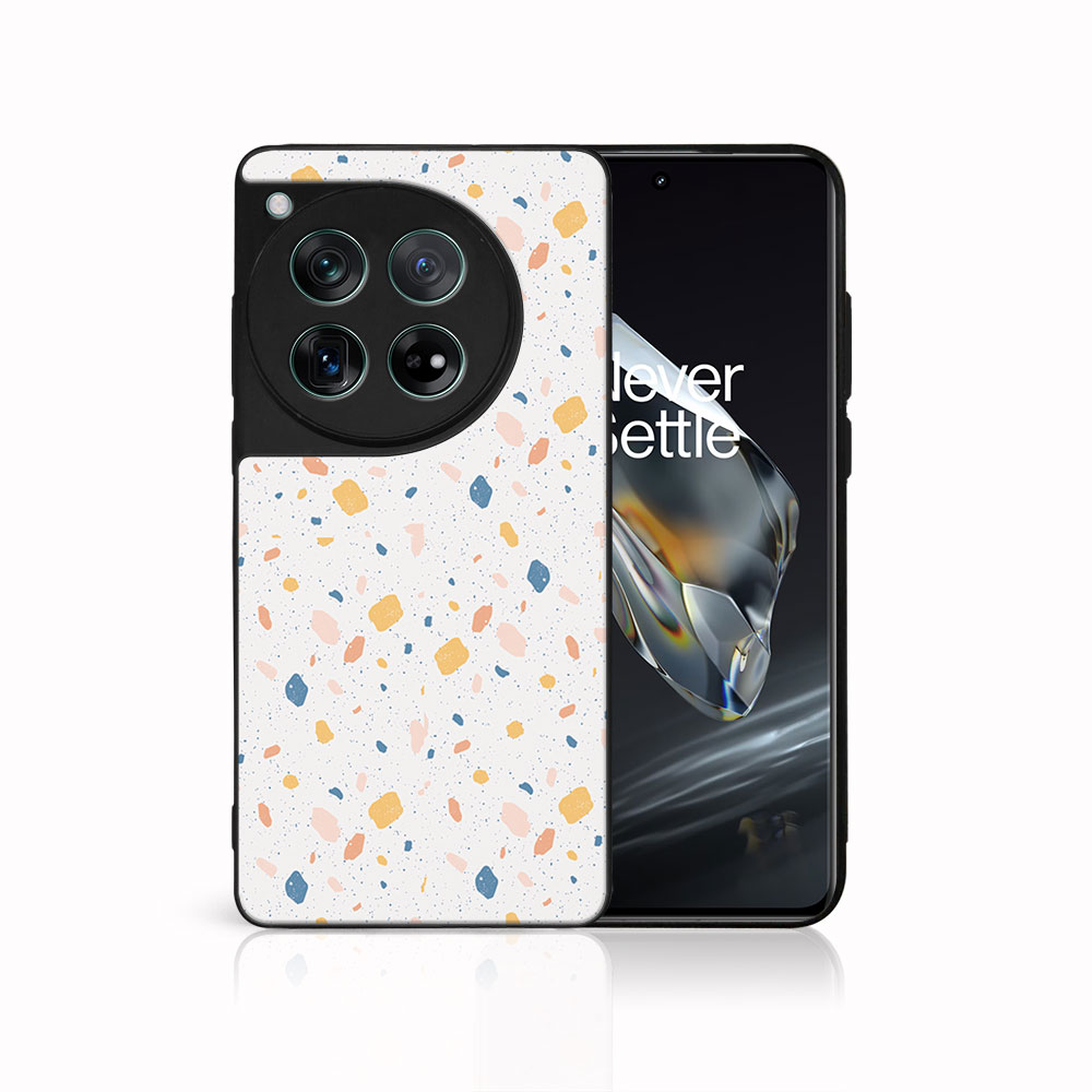 MY ART Védőburkolat a OnePlus 12-hez ORANGE TERRAZZO (165) akciós termékkép 1