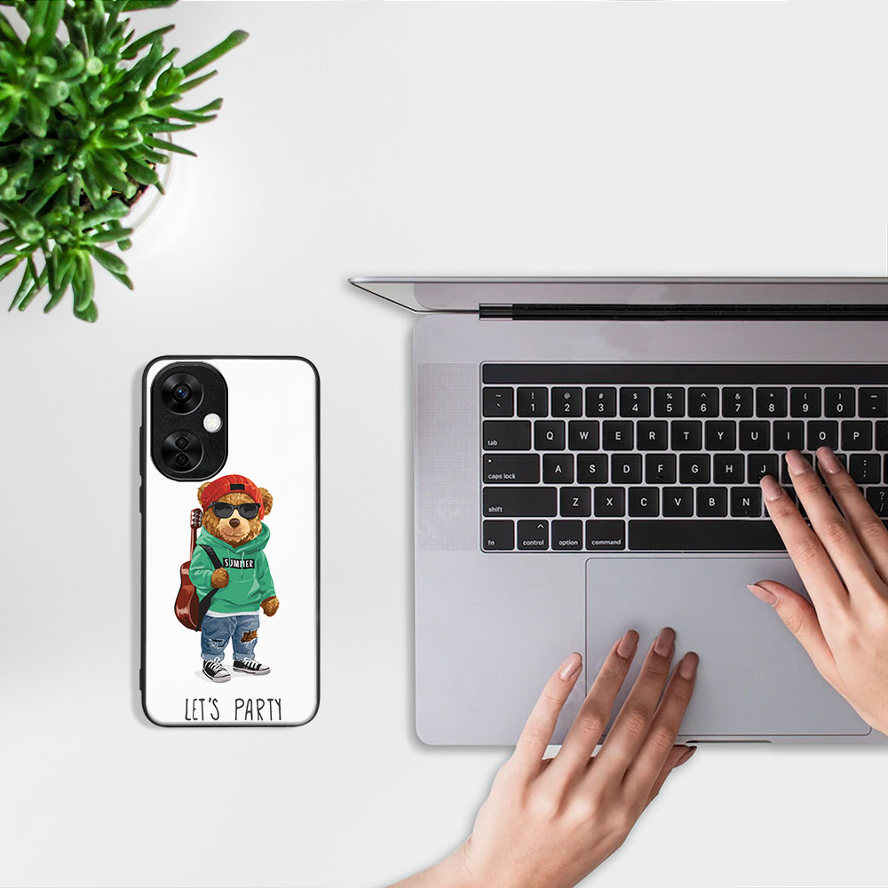 MY ART Védőburkolat a OnePlus Nord CE 3-hoz Lite 5G BEAR (177) termék 2. képe