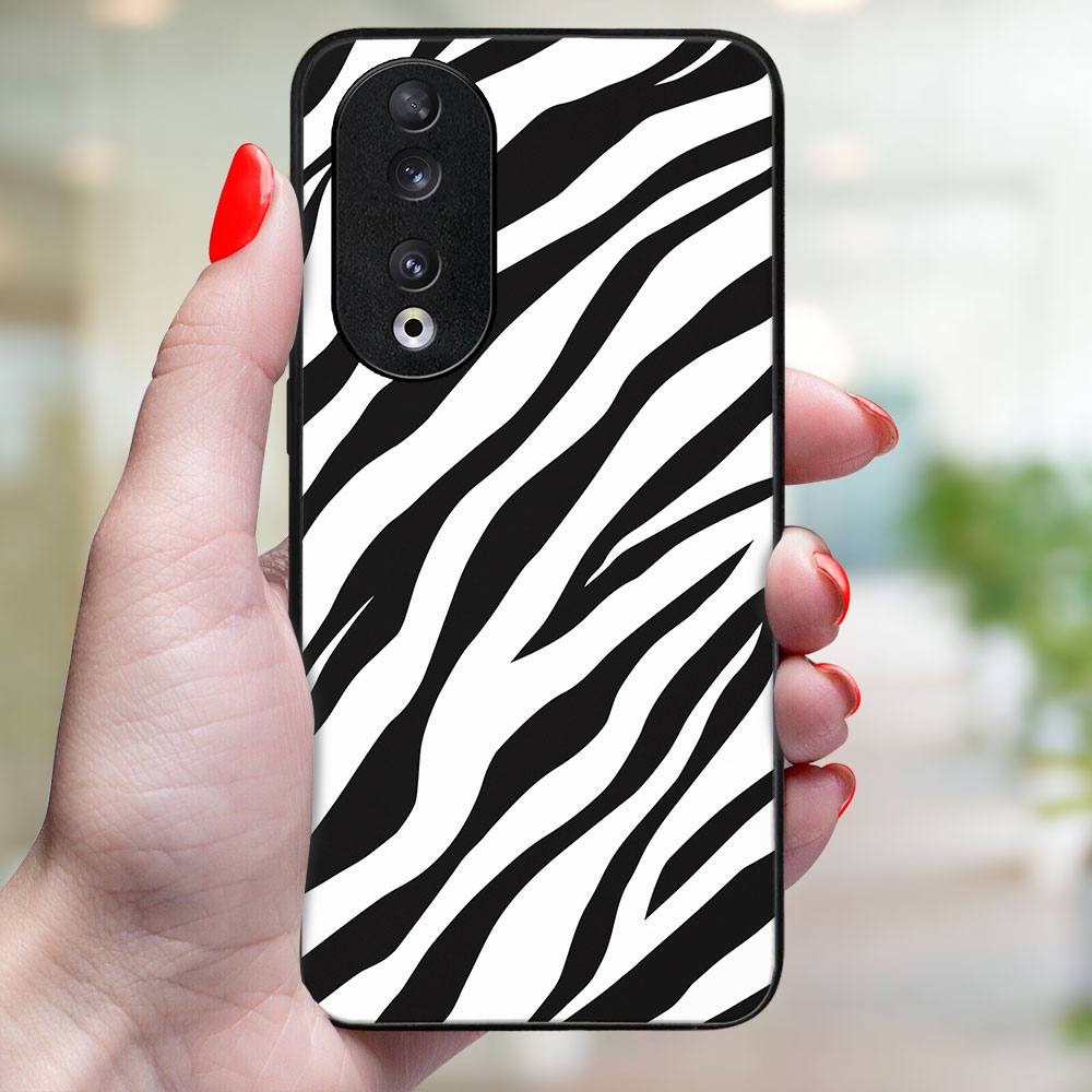 MY ART Védőburkolat a Honor 90 5G-hoz ZEBRA (237) termék 2. képe