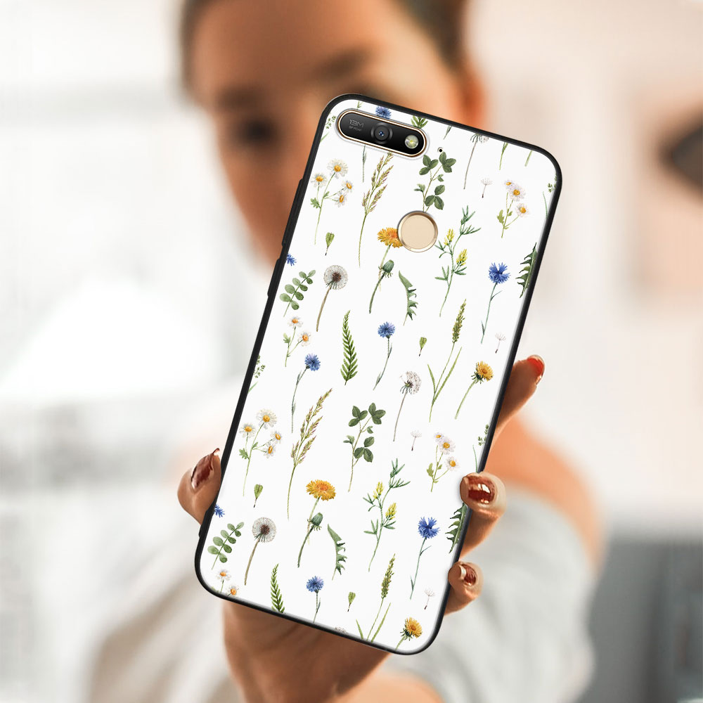 PROTEMIO MY ART Védőburkolat Huawei Y6 Prime 2018 WILD FLOWER készülékhez (153) termék 2. képe