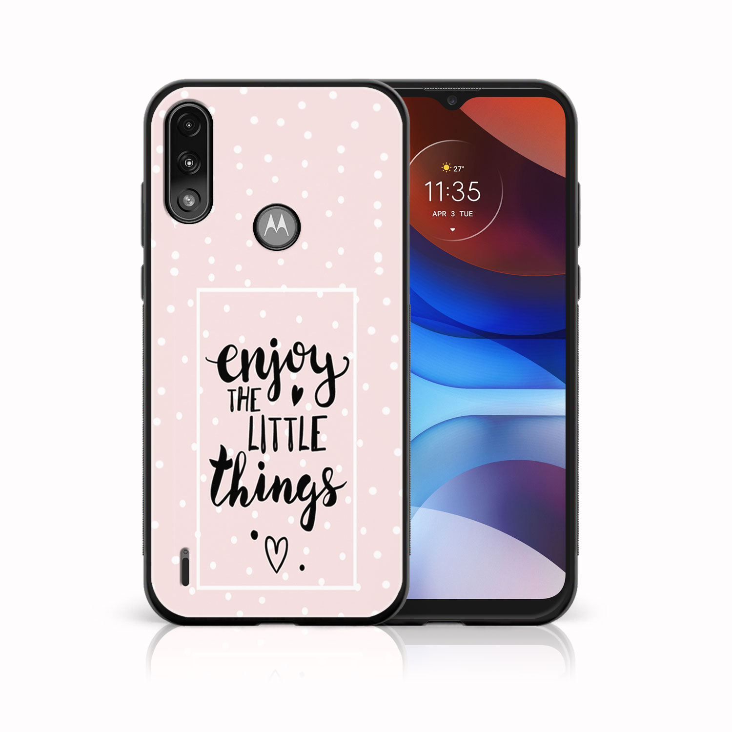 PROTEMIO MY ART szilikon borító Motorola Moto E7 Power / E7i Power LITTLE THINGS (039) akciós termékkép 1