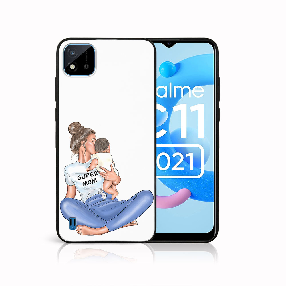 PROTEMIO MY ART szilikon borító Realme C11 2021 SUPERMOM (112) akciós termékkép 1