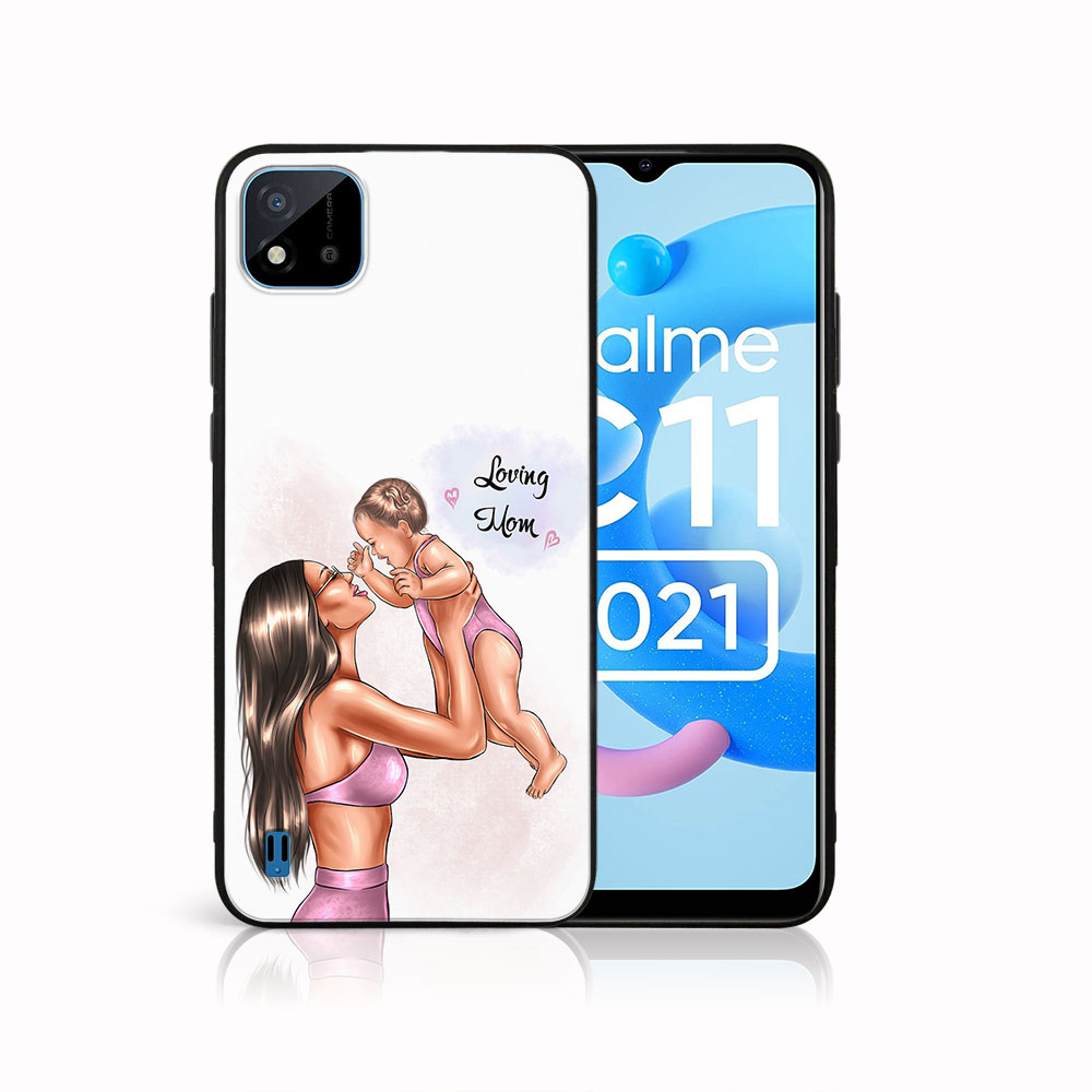 PROTEMIO MY ART szilikon tok Realme C11 2021 LOVING MOM (115) akciós termékkép 1