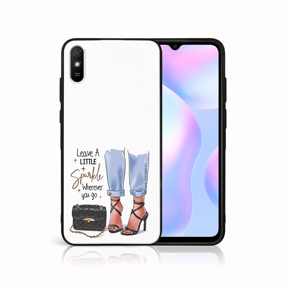 PROTEMIO MY ART szilikon huzat Xiaomi Redmi 9A / 9AT SHOES (061) akciós termékkép 1