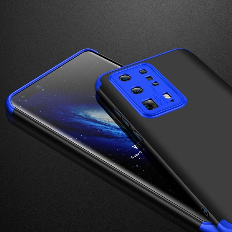 360° védőburkolat Huawei P40 Pro fekete-kék termék 2. képe