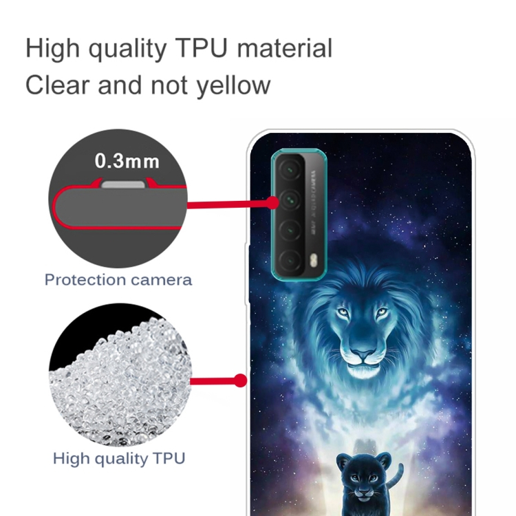 ART szilikon borítás Huawei P Smart 2021 LION termék 2. képe