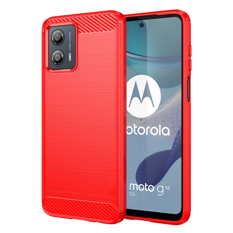 FLEXI TPU burkolat Motorola Moto G53 5G piros akciós termékkép 1