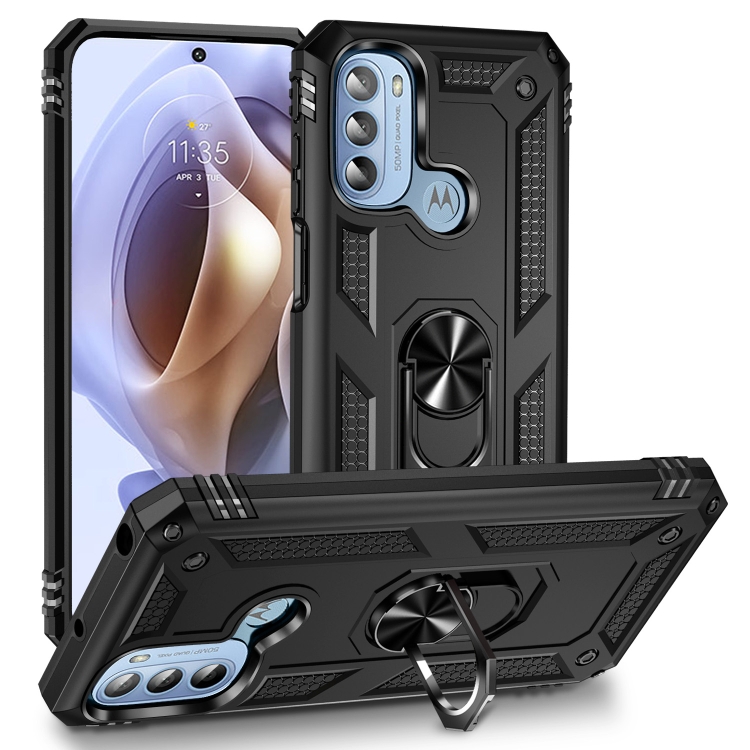 RING Védőtok Motorola Moto G31 / G41 fekete akciós termékkép 1