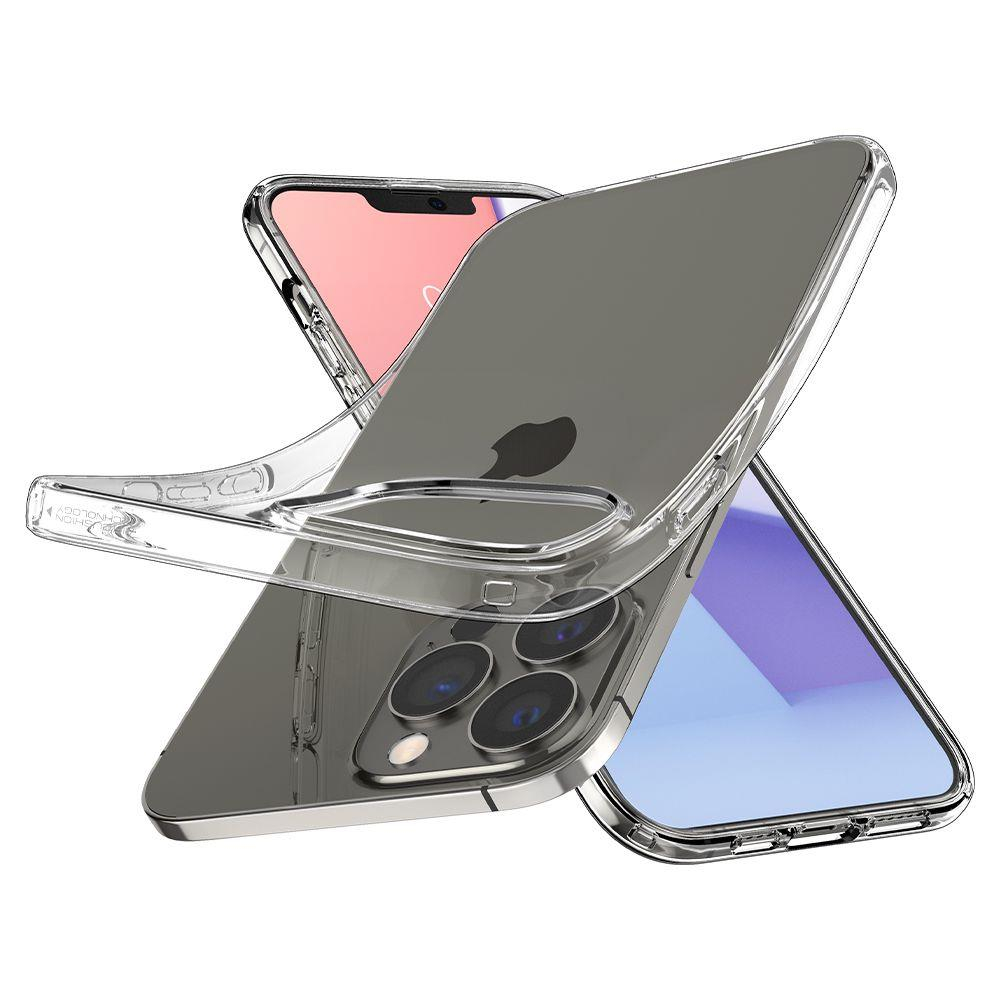 SPIGEN LIQUID CRYSTAL borító Apple iPhone 13 Pro átlátszó termék 2. képe