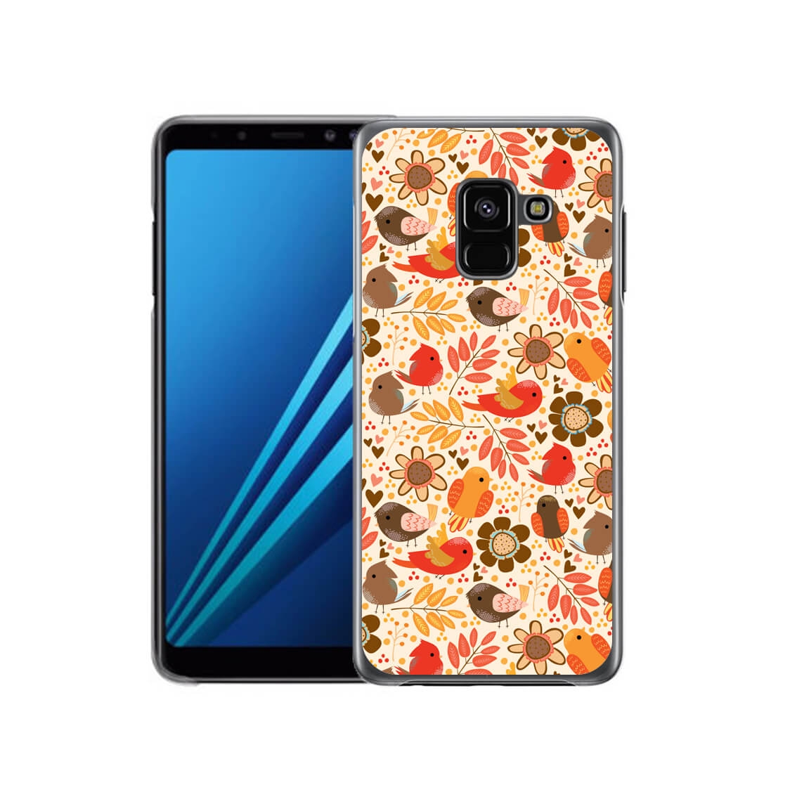 PROTEMIO MY ART kryt Samsung Galaxy A8 2018 (A530) BIRD S (004) (004) akciós termékkép 1