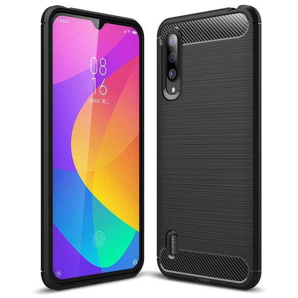 FLEXI TPU burkolat Xiaomi Mi A3 fekete akciós termékkép 1