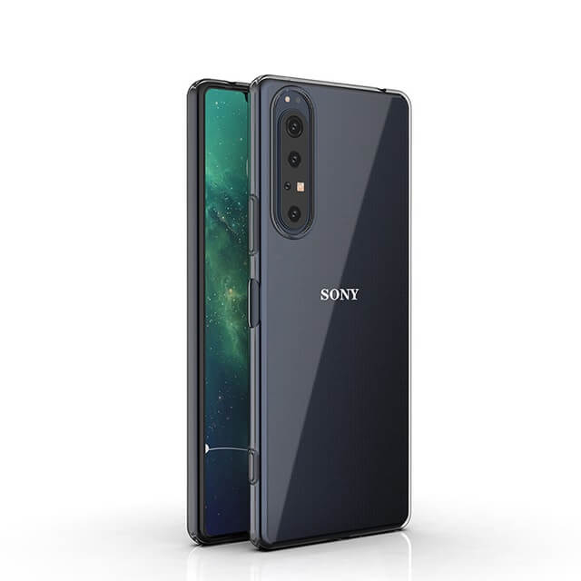 Szilikon borítás Sony Xperia 1 II átlátszó
