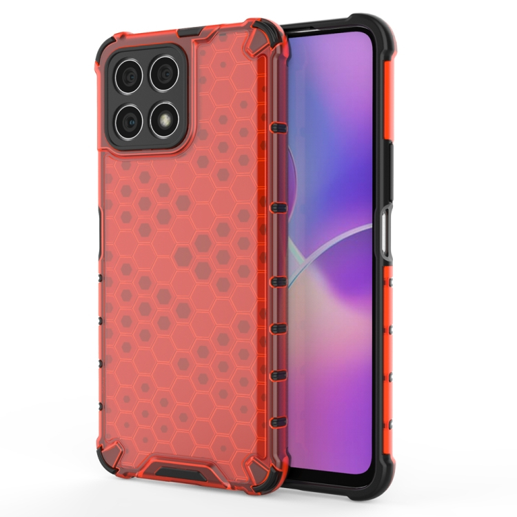 HONEYCOMB Honor X8 piros védőburkolat akciós termékkép 1
