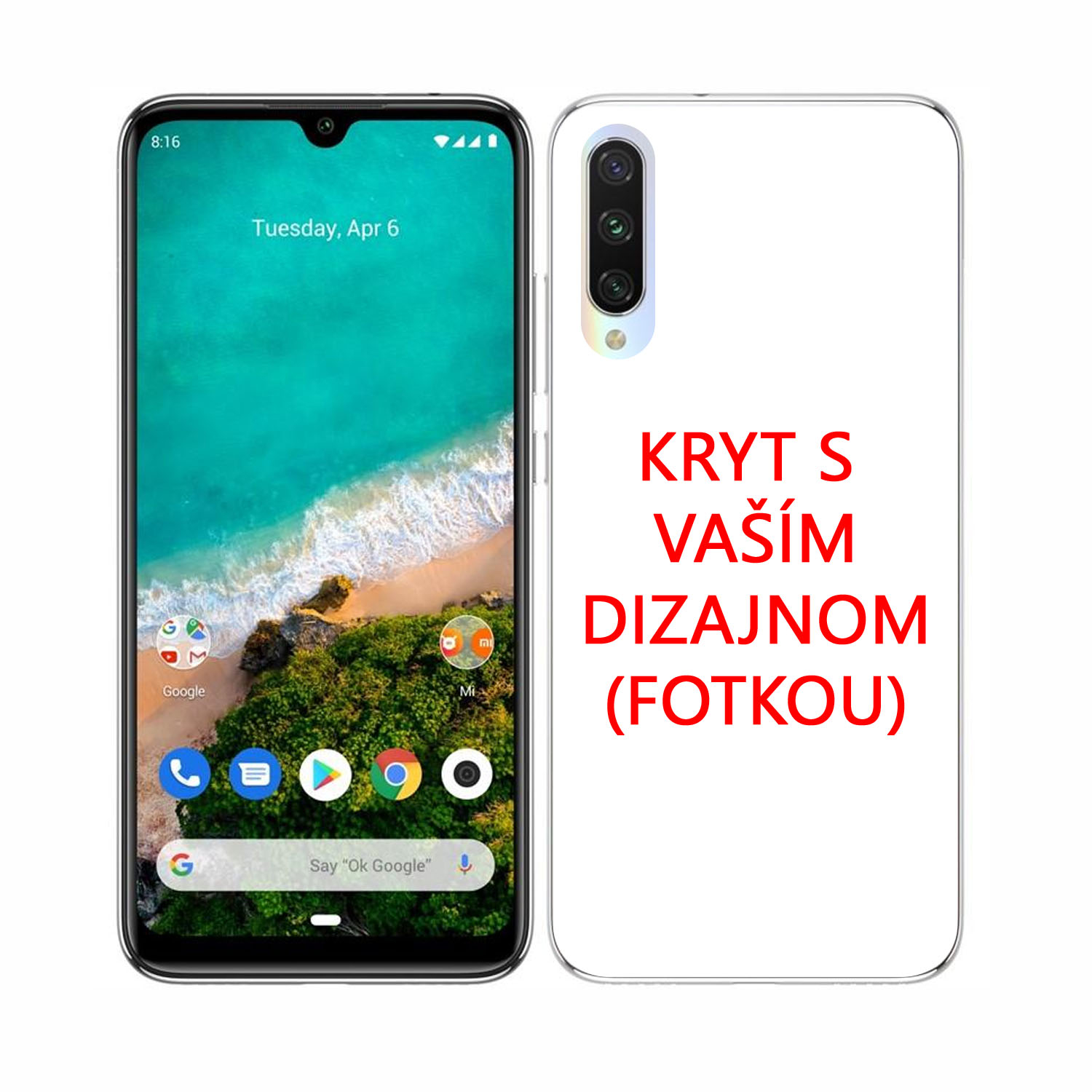 Borító saját fényképpel Xiaomi Mi 9 Lite termék 2. képe