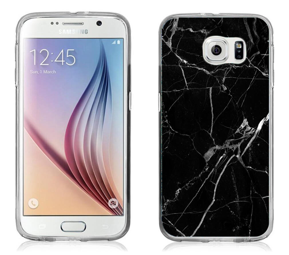 PROTEMIO MY ART kryt Samsung Galaxy S7 BLACK MARBLE (142) akciós termékkép 1