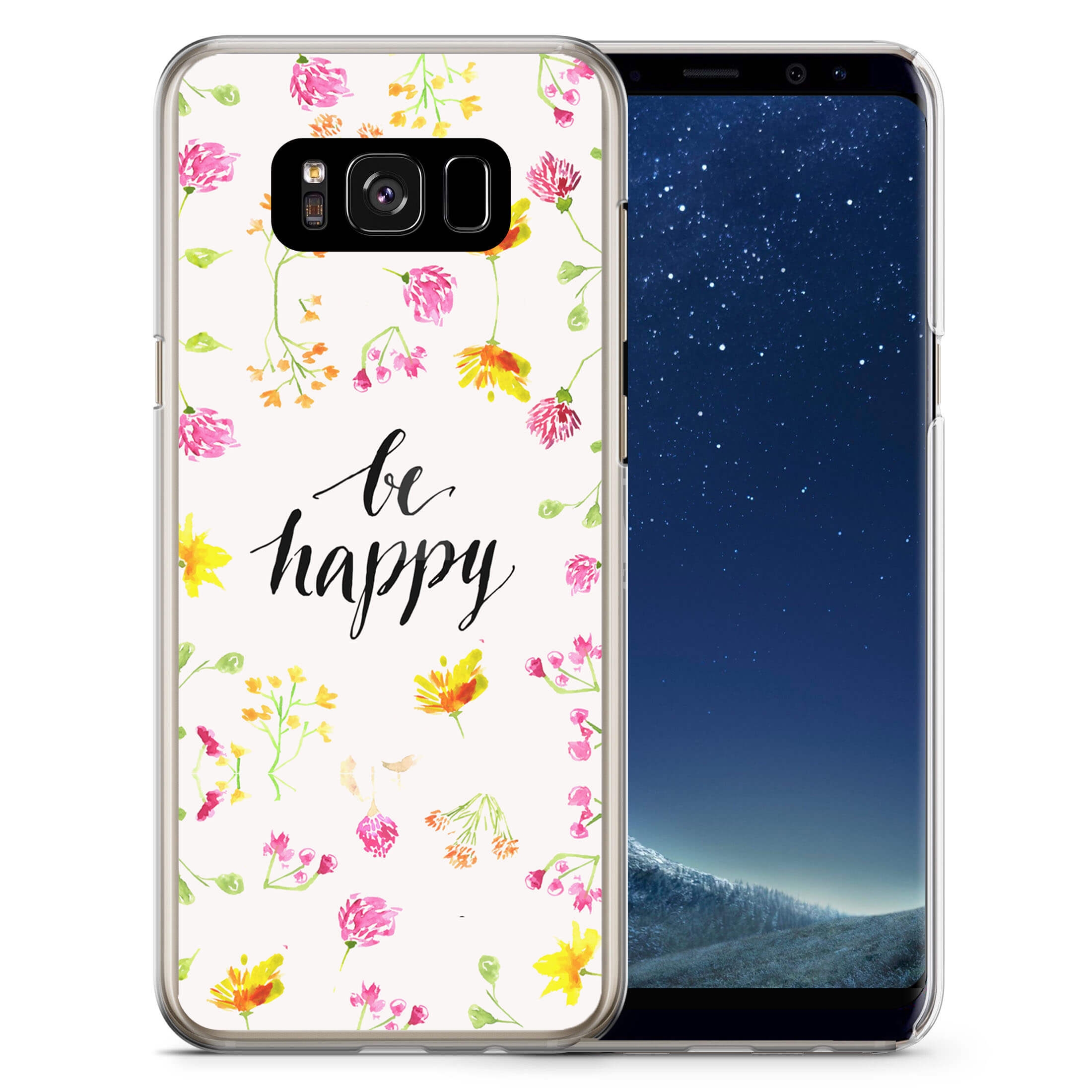 PROTEMIO MY ART obal Samsung Galaxy S8 BE HAPPY (019) akciós termékkép 1