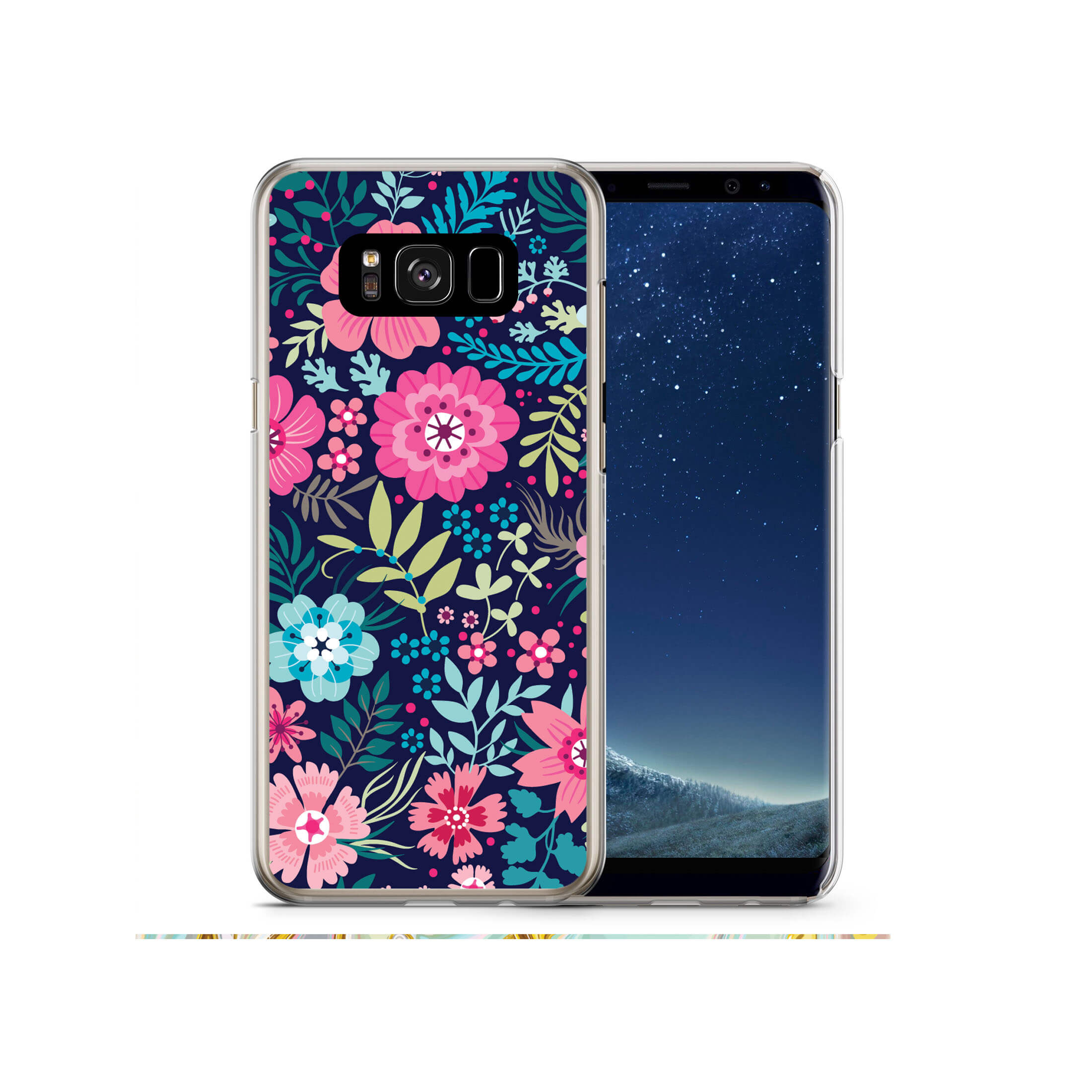 PROTEMIO MY ART obal Samsung Galaxy S8 FLORA (038) akciós termékkép 1