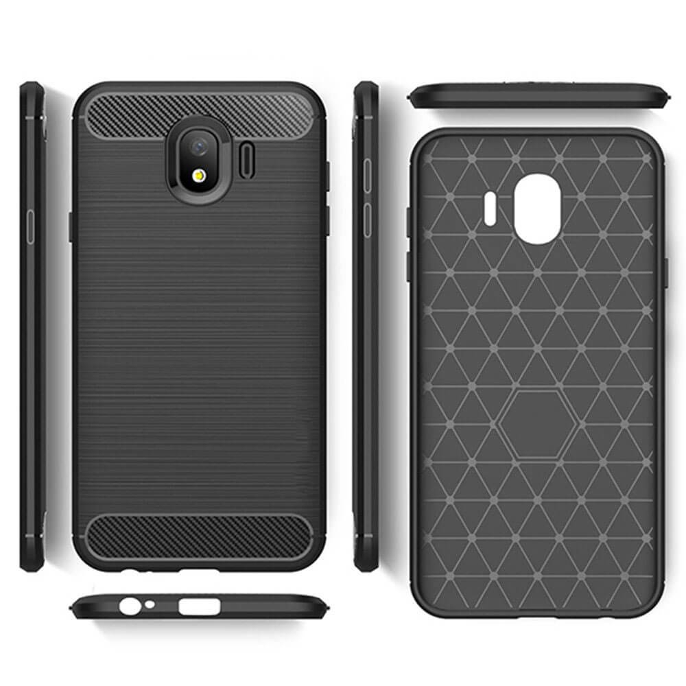 FLEXI TPU Védőburkolat Samsung Galaxy J4 (J400) fekete termék 2. képe