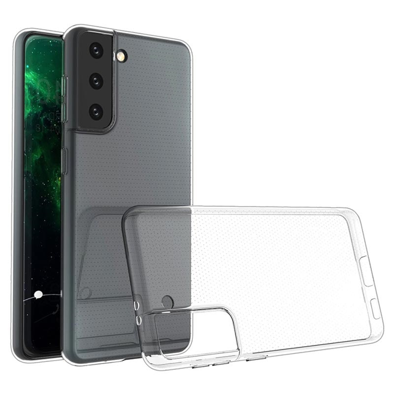 Szilikon burkolat Samsung Galaxy S21 Plus 5G átlátszó akciós termékkép 1