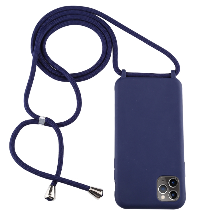 ROPE Huzat zsinórral Apple iPhone 11 Pro Max sötétkék akciós termékkép 1