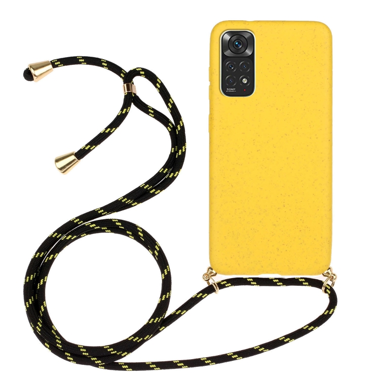 ROPE Huzat vezetékkel Xiaomi Redmi Note 11 / Note 11S sárga akciós termékkép 1