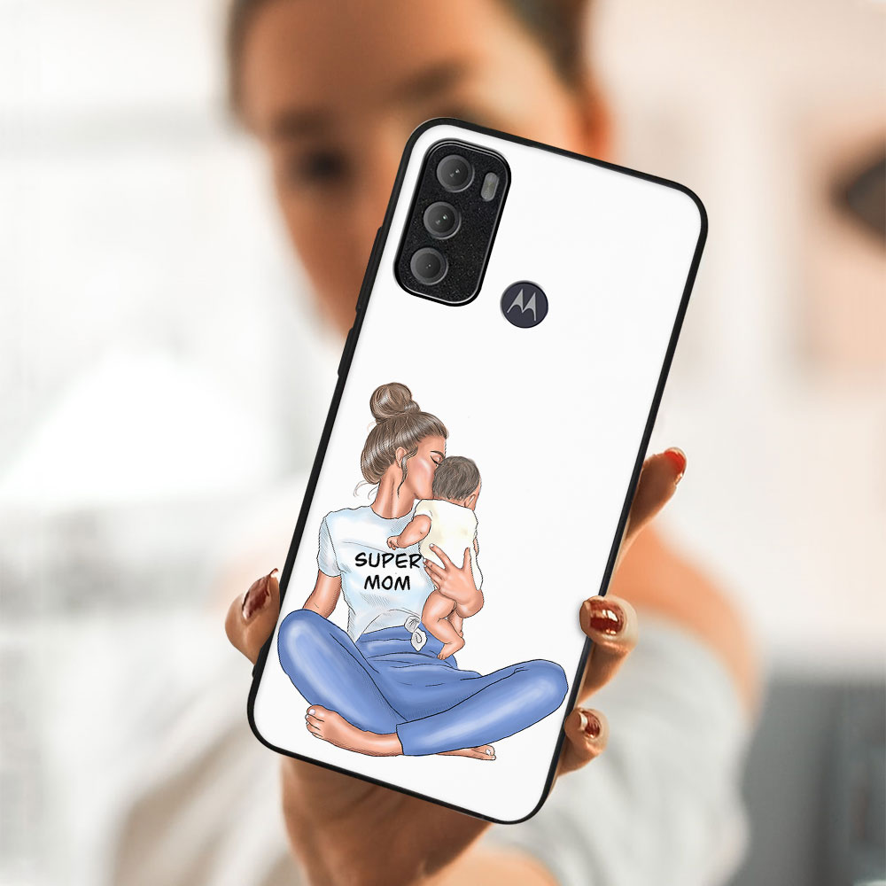 PROTEMIO MY ART Védőtok Motorola Moto G60 SUPERMOM (112) termék 2. képe