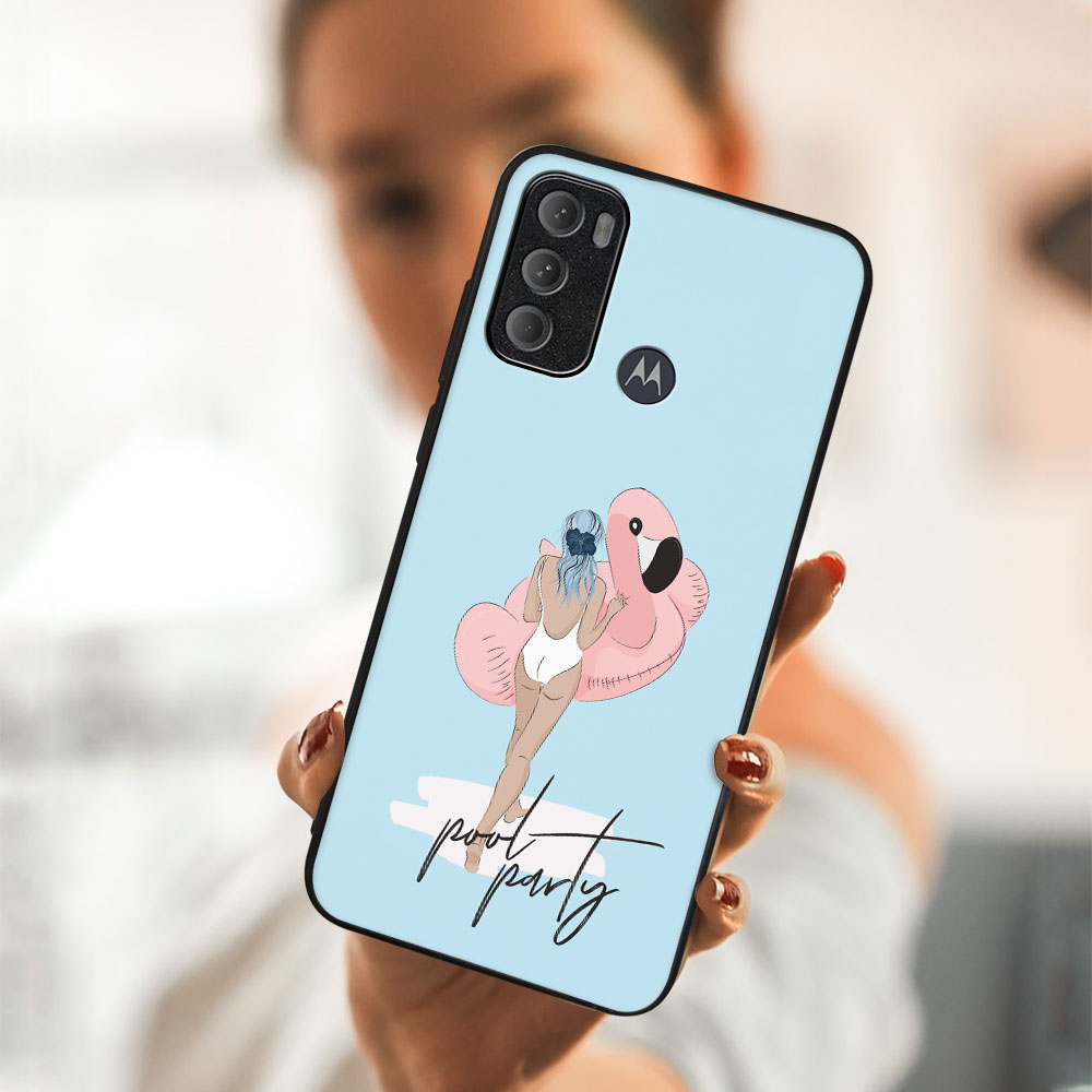 PROTEMIO MY ART Védőtok Motorola Moto G60 POOL (126) termék 2. képe