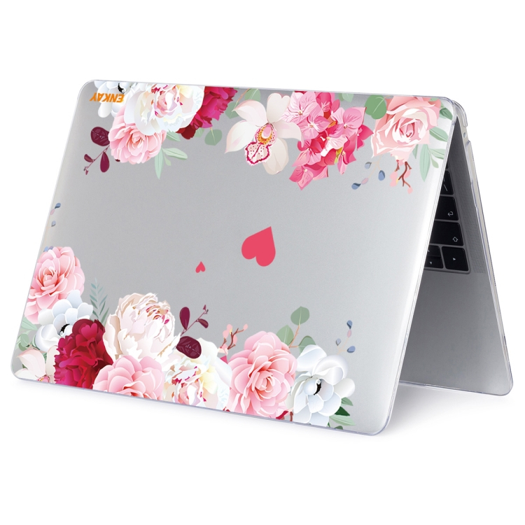 ENKAY FLOWER tok MacBook Pro 13"-hoz A2251 / A2289 / A2338 PEONY termék 2. képe