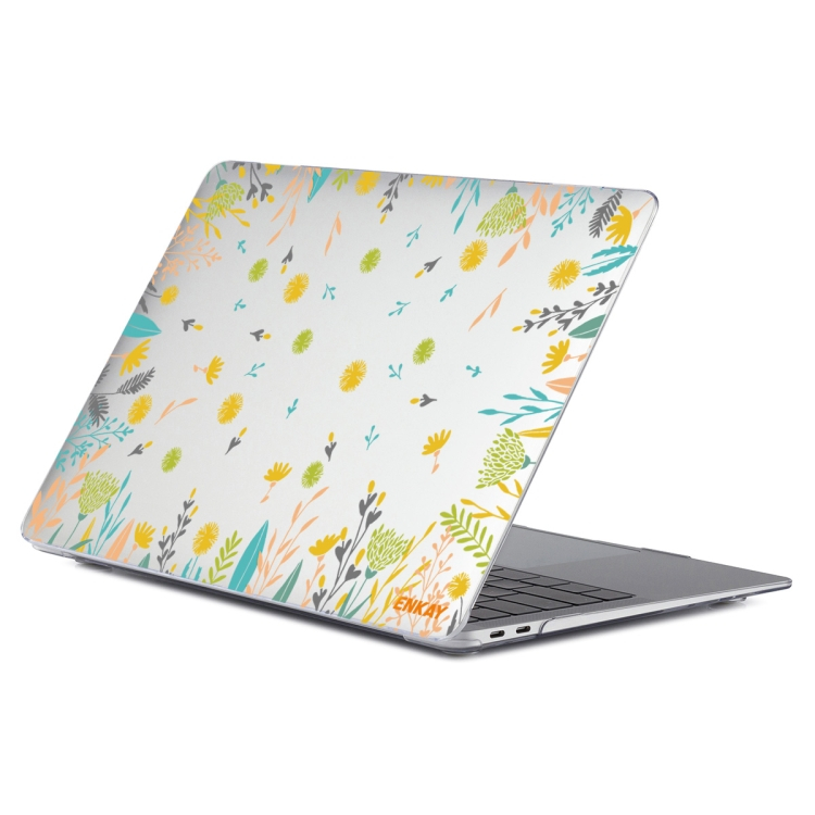 ENKAY FLOWER tok MacBook Pro 13" A2251 / A2289 / A2338 DANDELION számítógéphez akciós termékkép 1