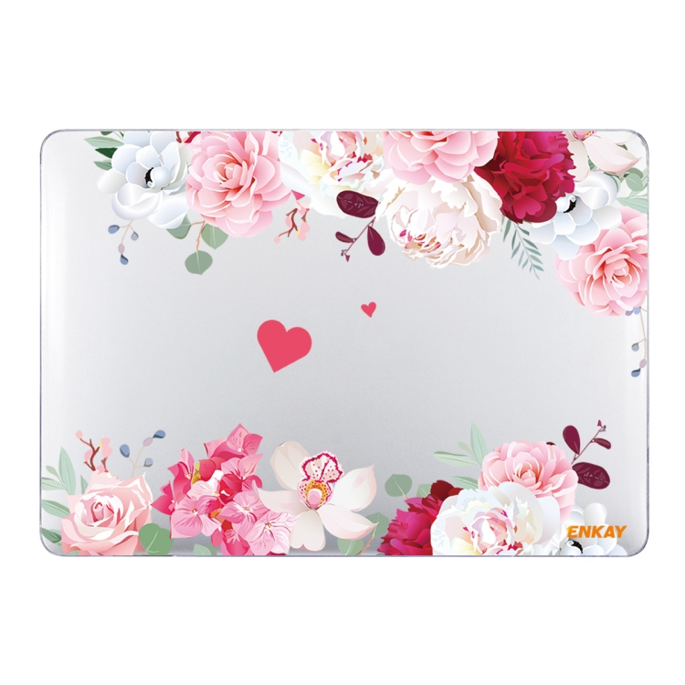 ENKAY FLOWER tok MacBook Pro 16" A2485 PEONY számítógéphez termék 2. képe