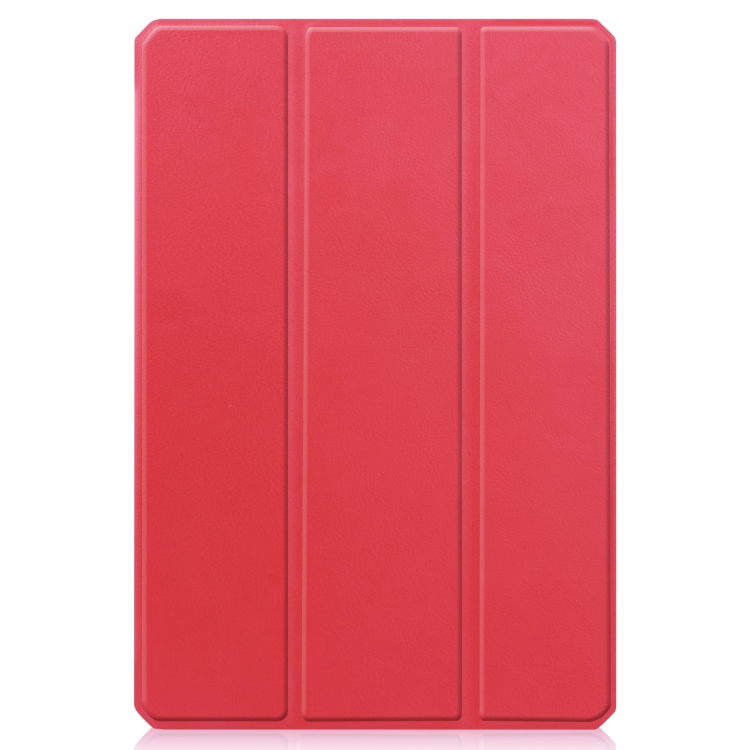 LEATHER Amazon Kindle Fire HD 10 / HD 10 2021 (11. generáció) piros összecsukható tok termék 2. képe