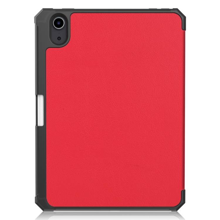 LEATHER Flip tok Apple iPad mini 2021 piros termék 2. képe