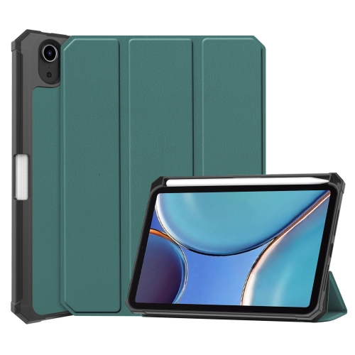 LEATHER Flip tok Apple iPad mini 2021 zöld akciós termékkép 1