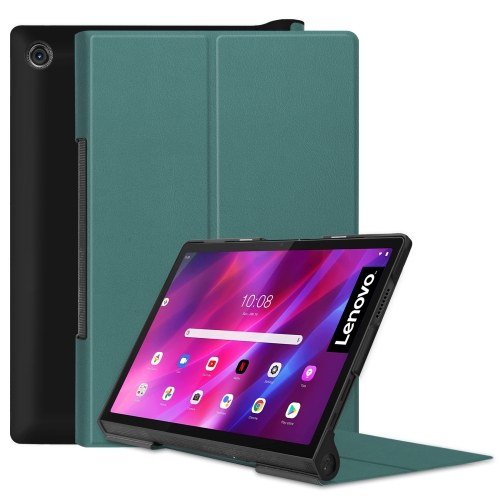 LEATHER Flip tok Lenovo Yoga Tab 11 zöld akciós termékkép 1