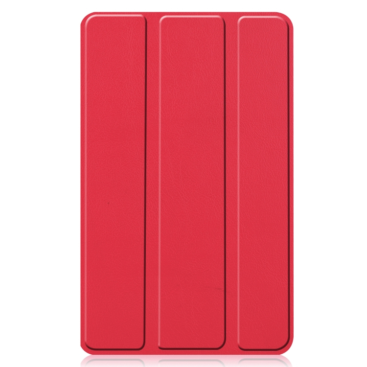 LEATHER Flip tok Lenovo Tab M7 3rd Gen piros termék 2. képe