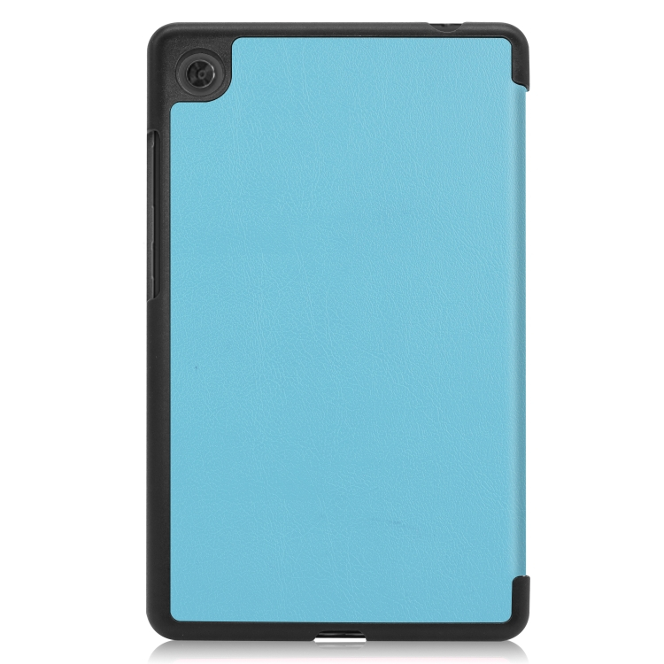 LEATHER Flip tok Lenovo Tab M7 3rd Gen világoskék termék 2. képe