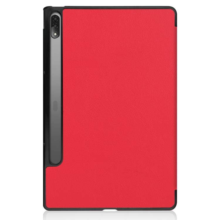 LEATHER Flip tok Lenovo Tab P12 Pro piros termék 2. képe