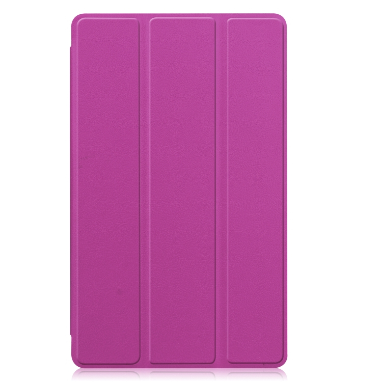LEATHER Flip tok Samsung Galaxy Tab A7 Lite lila termék 2. képe