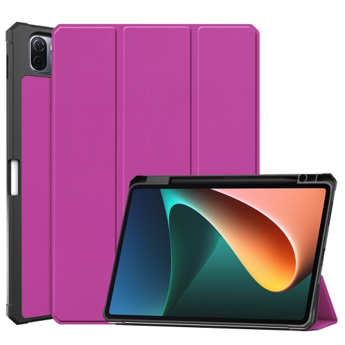 LEATHER Xiaomi Pad 5 / Xiaomi Pad 5 Pro lila akciós termékkép 1