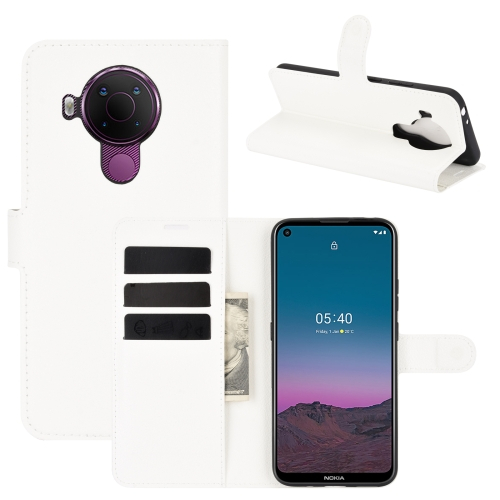 LITCHI Védőburkolat Nokia 5.4 fehér termék 2. képe
